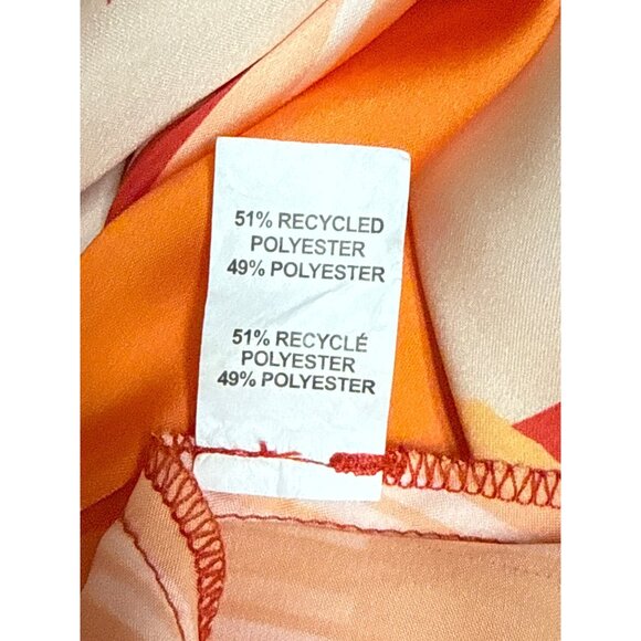 Ramy Brook Jeanette Women's Dress Halter V-Neck Cascading High Low Midi Size 4 - Picture 12 of 14